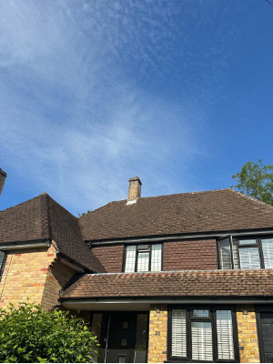 before roof cleaning hemel hempstead